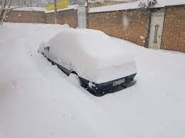 ارتفاع برف در ایستگاه سعیدیه همدان به ۵۰ سانتی‌متر رسید