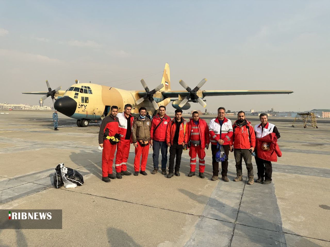 ورود اولین تیم امدادی از استان فارس به ترکیه