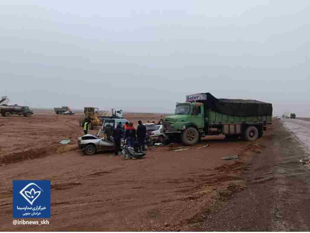 یک فوتی در حادثه رانندگی کیلومتر ۱۷ جاده دیهوک - فردوس