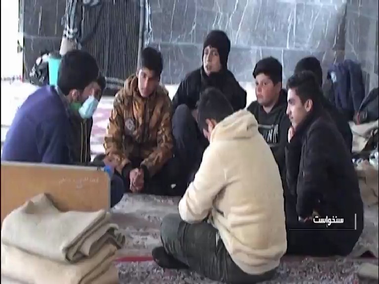 فعالیت جهادی دانشجویان در روستای قلی