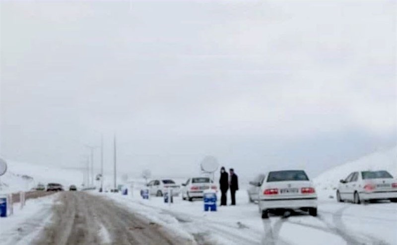 ترافیک سنگین در جاده بابامیدان-یاسوج