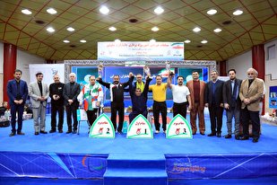وزنه برداری جانبازان و معلولان؛  خوزستان کاپ قهرمانی را به خانه برد