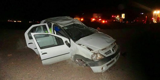 کشته شدن سه نفر بر اثر واژگونی خودرو در محور سنندج - دیواندره