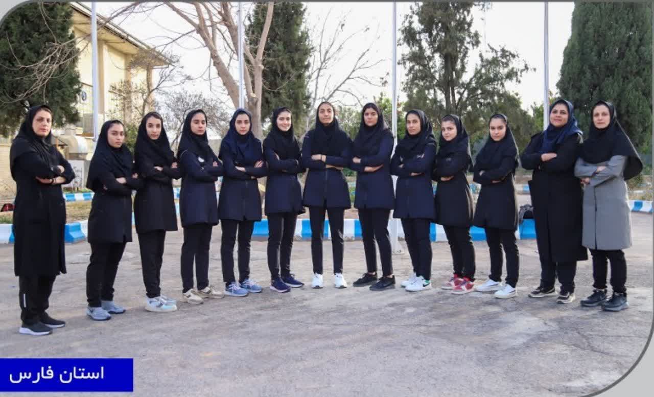 قهرمانی فارس و تهران در مسابقات بسکتبال و والیبال دختران کشور