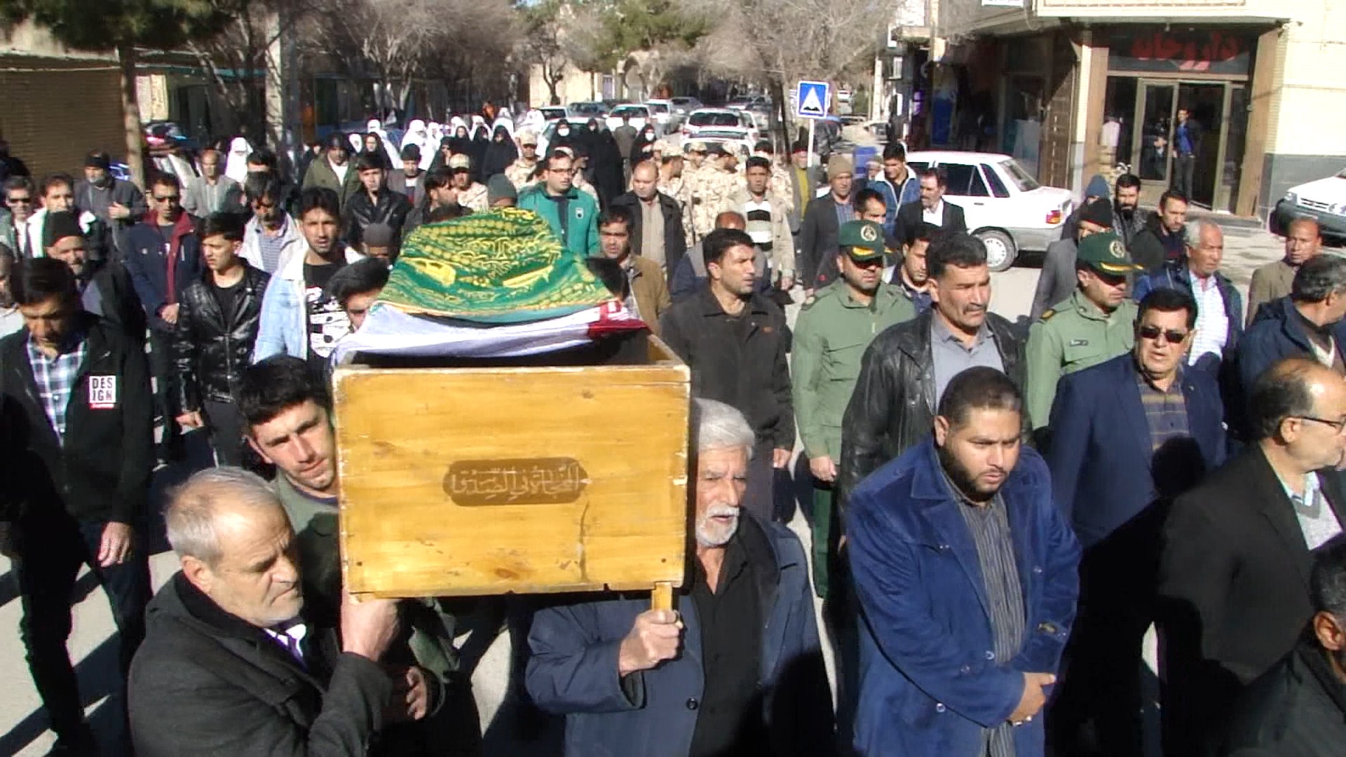 در گذشت پدر شهید علی اصغر قطبی در ورزنه