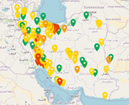 هوای ناسالم در ۱۲ شهر و شهرستان