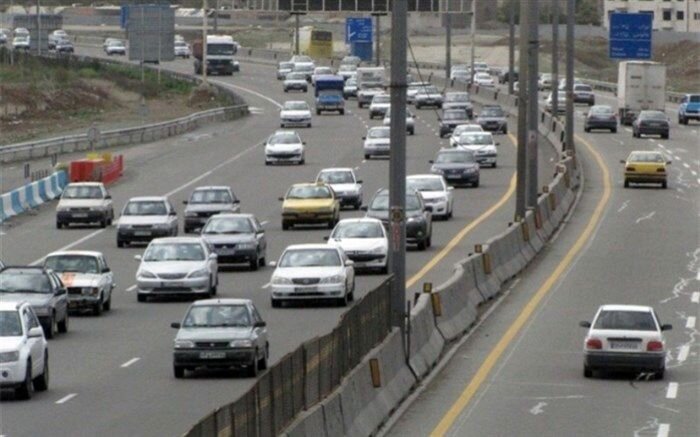 افزایش تردد خودرو در جاده‌های آذربایجان‌شرقی