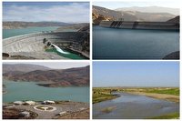 ذخیره ۶۱۶ میلیون مترمکعب آب در سد‌های آذربایجان‌غربی
