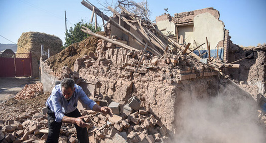 آخرین وضعیت مناطق زلزله زده خوی