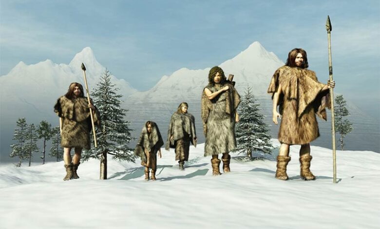 مسیرهای مهاجرت‌های باستانی انسان در عصر یخبندان