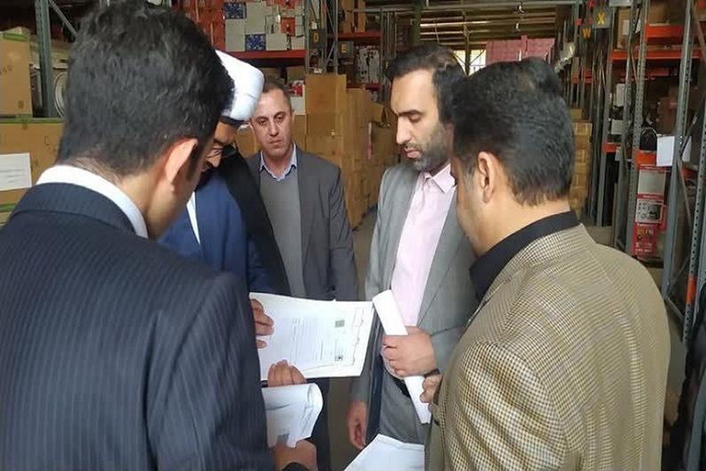 بازدید دادستان ری از انبار‌های سازمان اموال تملیکی