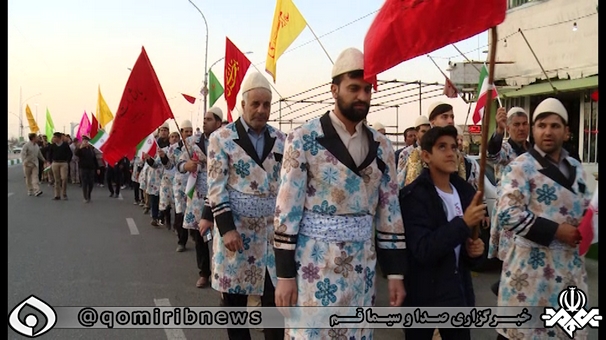 حضور عشایر و قشرهای مردم لرستان در مسجد مقدس جمکران