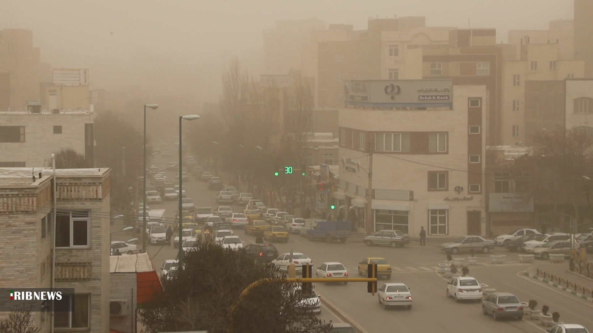 گرد و غبار اردبیل منشاء داخلی دارد