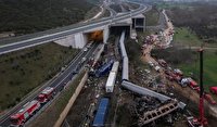 تصاويري از برخورد مرگبار دو قطار در یونان
