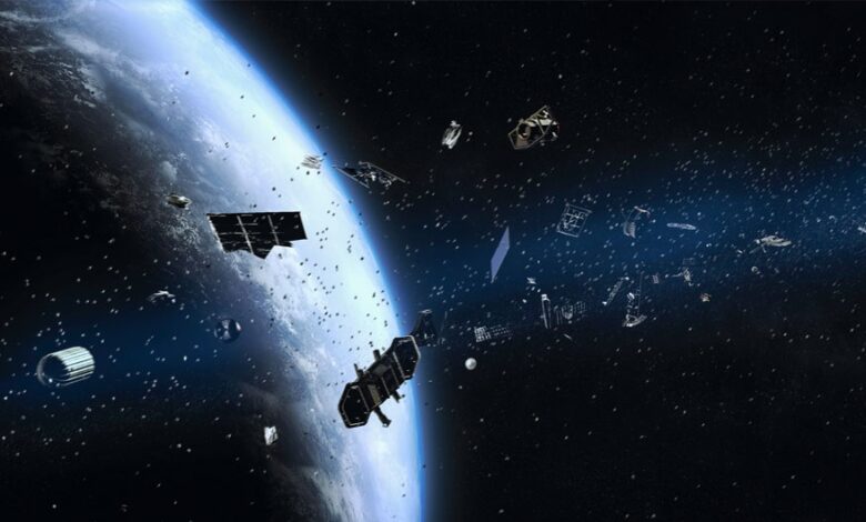 تلاش ایستگاه بین المللی فضایی برای اجتناب از برخورد با زباله‌های فضایی