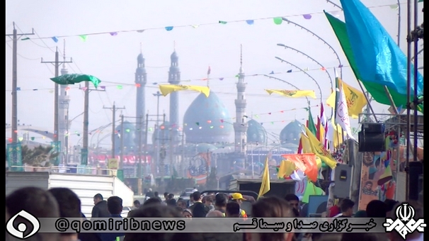 پذیرایی خادمان از میهمانان نیمه شعبان تا عصر فردا