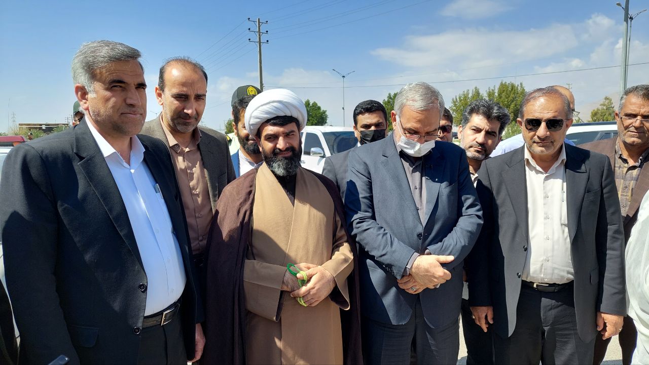 ورود وزیر بهداشت به شهرستان داراب