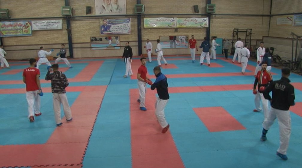 برگزاری رقابت‌های انتخابی تیم ملی کاراته در همدان