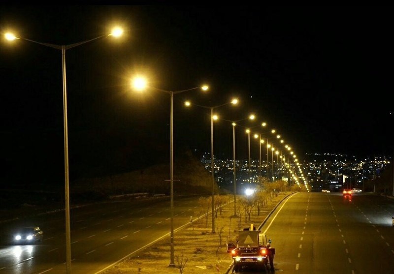بهره برداری ازپروژه بزرگ اصلاح سیستم روشنایی معابر شهر ایلام