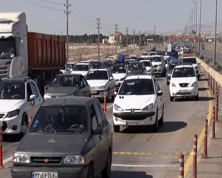 ترافیک پر خجم و روان در استان سمنان