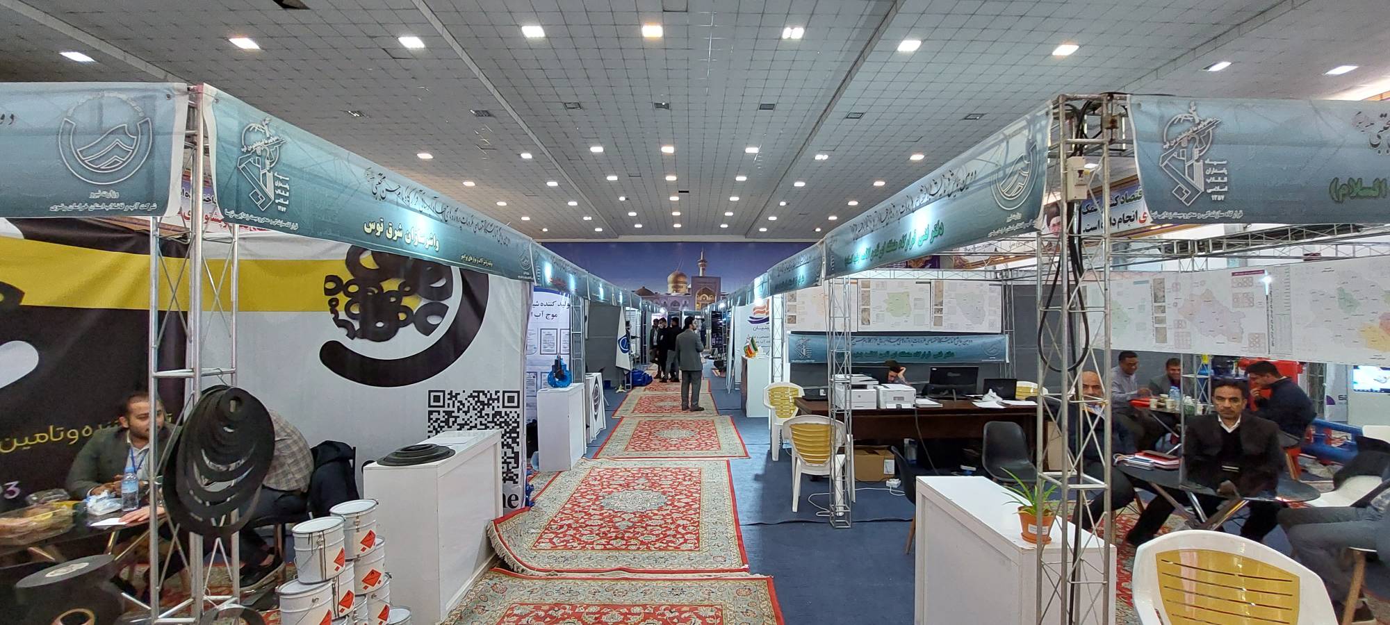 گشایش نخستین نمایشگاه اختصاصی ملزومات طرح های جهاد آبرسانی سپاه  در مشهد