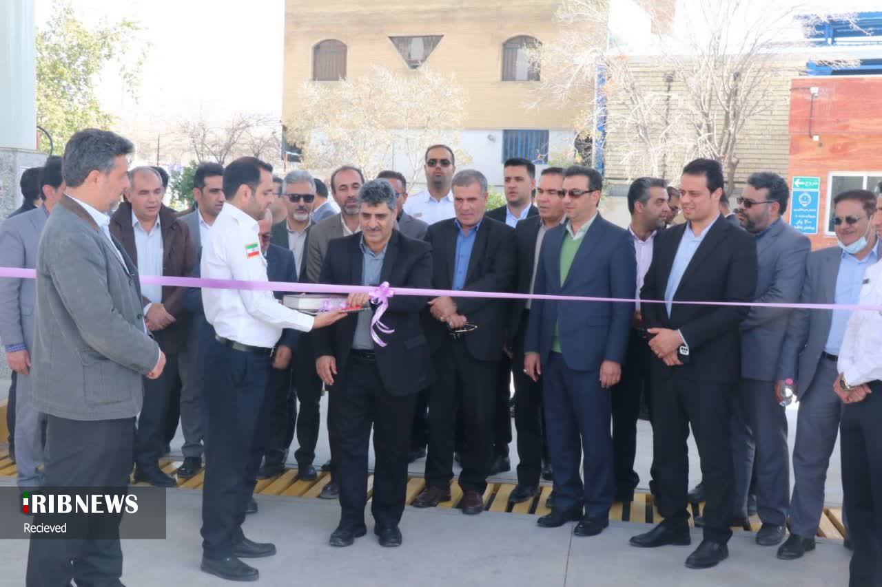 بهره‌برداری دهمین جایگاه سوخت CNG شهرداری شیراز