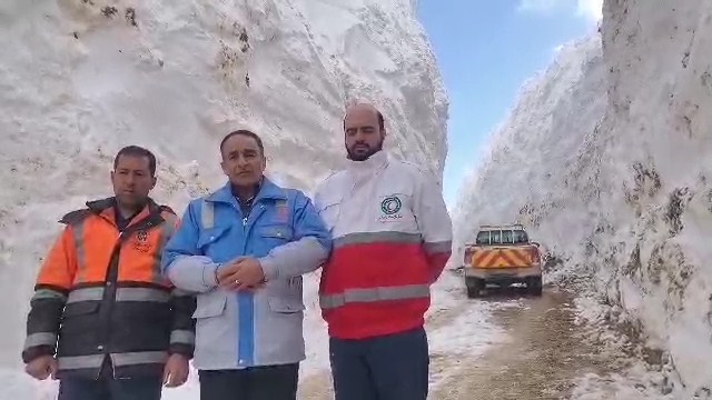 بازگشایی ۱۳ کیلومتر از مسیر دسترسی ۷ روستای پشت گردنه کلوسه