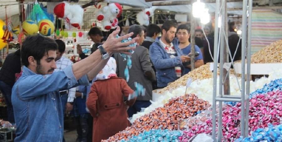 بازار شب عید در شرق تهران رونق گرفت