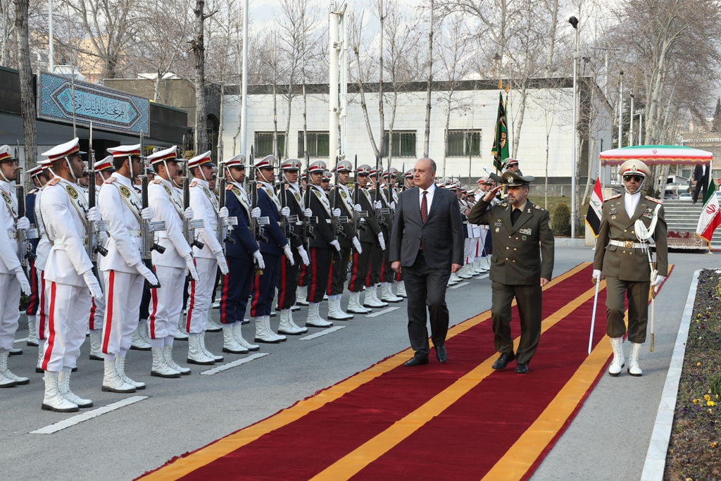 دیدار وزیران دفاع ایران و عراق در تهران