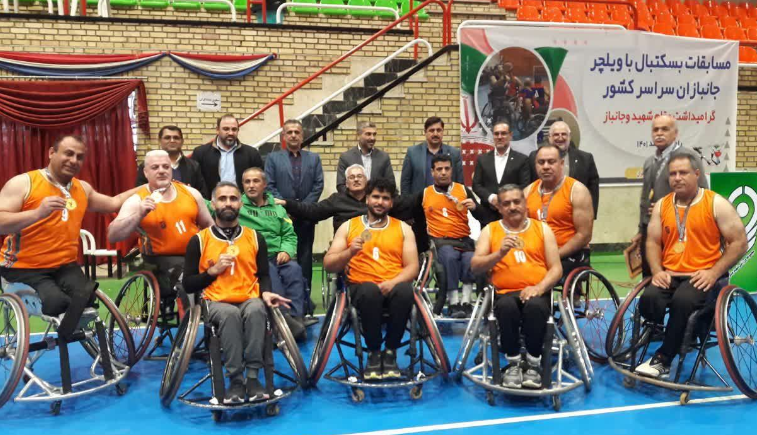 خوزستان قهرمان بسکتبال با ویلچر جانبازان ایران شد