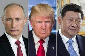 انتقاد ترامپ از بایدن به خاطر متحد کردن چین و روسیه