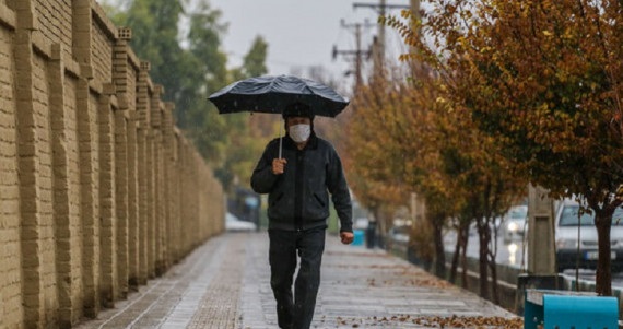 ترنم خوش باران در کرمان طنازی هوای دلنشین در طبیعت