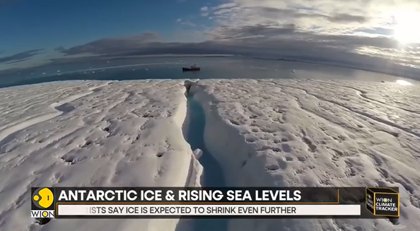 مناطق قطبی کره زمین در حال گرم شد ن است
