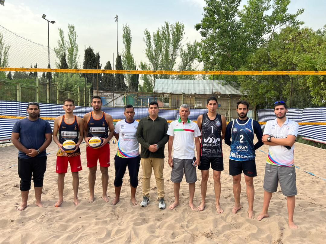 تیم ملی والیبال ساحلی ناشنوایان حریف خود را مغلوب کرد