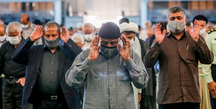 نمازگزاران عید فطر ماسک بزنند