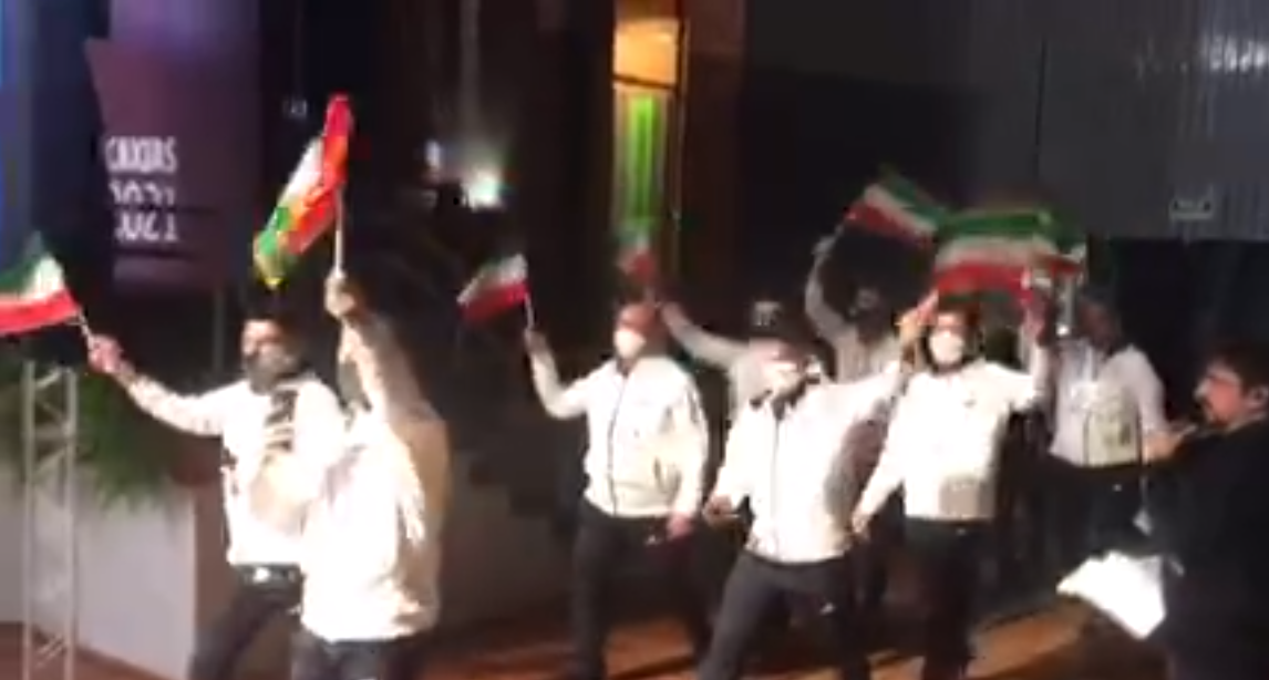رژه کاروان ایران در افتتاحیه المپیک ناشنوایان