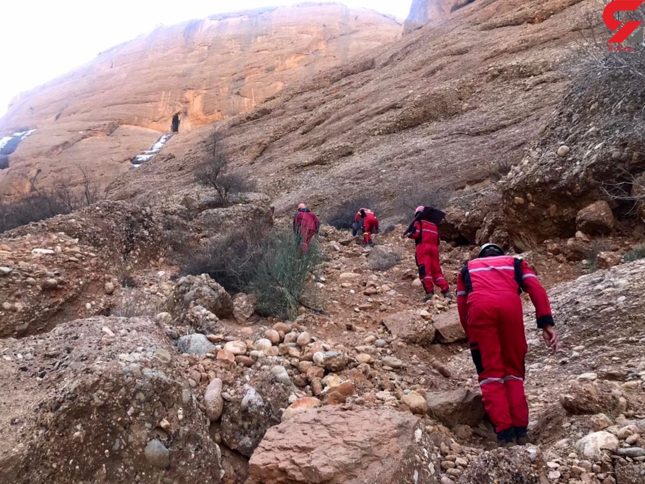گرفتار شدن یک گروه کوهنوردی مشهدی در ارتفاعات درگز