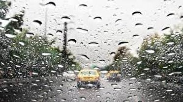 ادامه بارشهای رگباری باران در زنجان