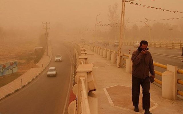 مراجعه ۵۲۰ خوزستانی بر اثر گرد و خاک به مراکز درمانی