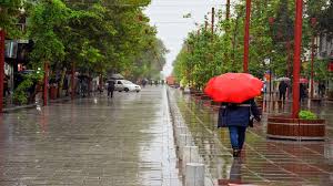 طراوت باران بهاری درکویر تشنه یزد