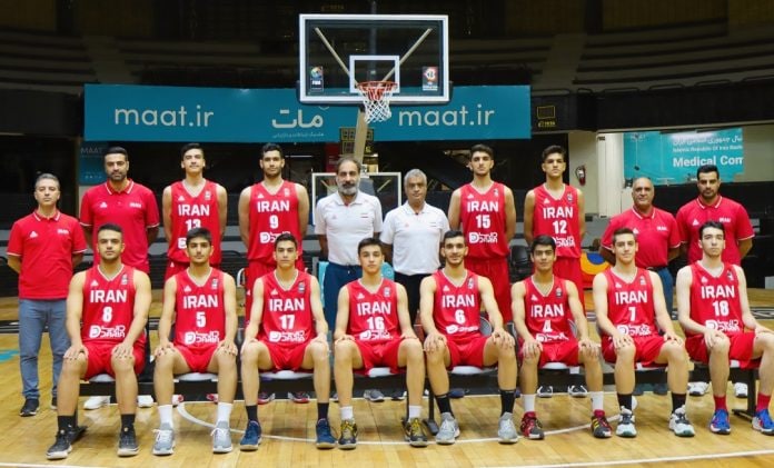 تیم بسکتبال نوجوانان ایران برای انتخابی غرب آسیا به اردن رفت