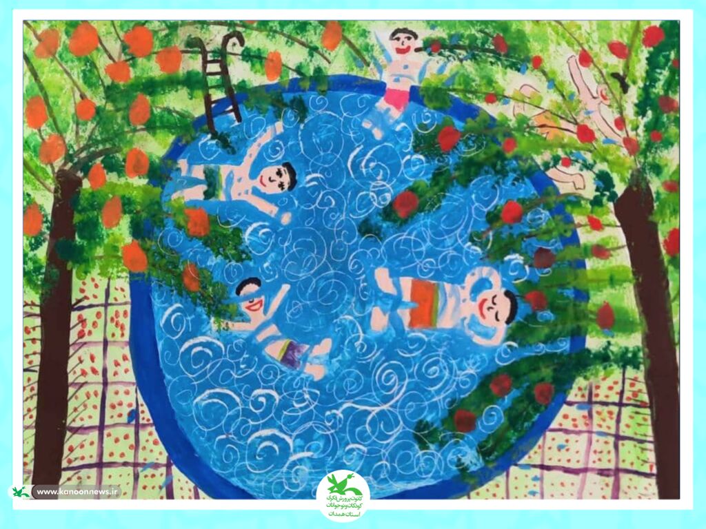 درخشش کودکان همدانی در مسابقه بین المللی نقاشی