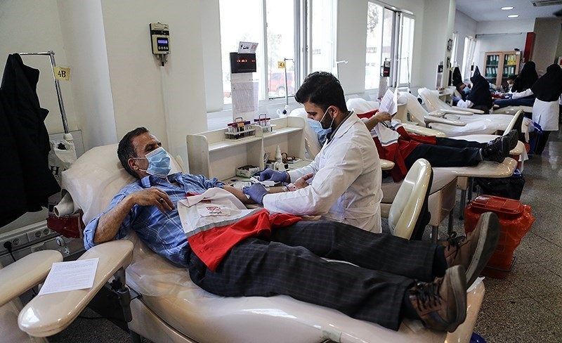 اهدای ۸۴ هزار سی سی خون توسط اعضای هلال‌احمر اردبیل