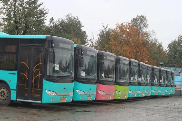 افزایش اتوبوس‌های حمل و نقل درون شهری در اهواز