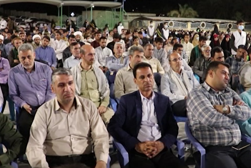 گردهمایی گروه‌های جهادی در بشاگرد به مناسبت بزرگداشت حاج عبدالله والی