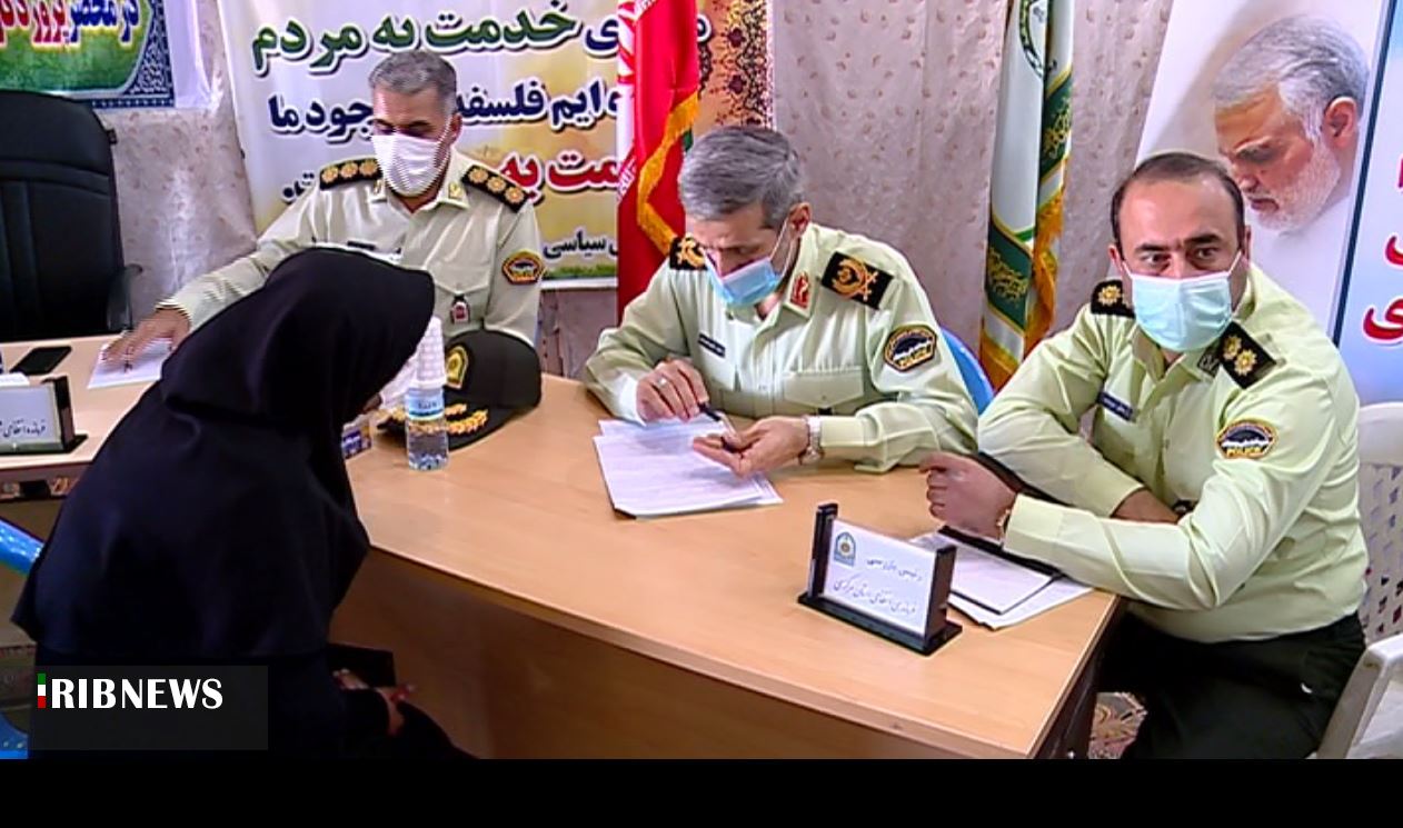میز خدمت فرماندهی انتظامی استان مرکزی در خمین