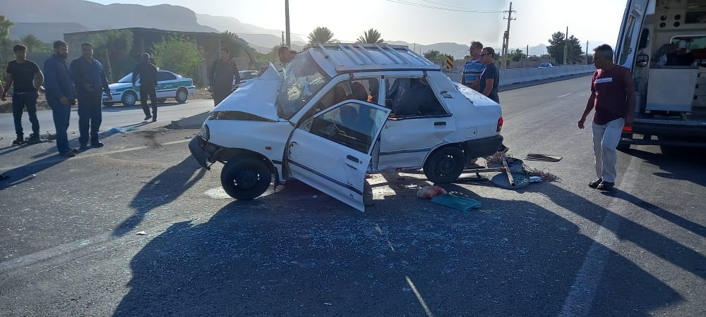 ۵ مصدوم در حادثه رانندگی محور جهرم-شیراز