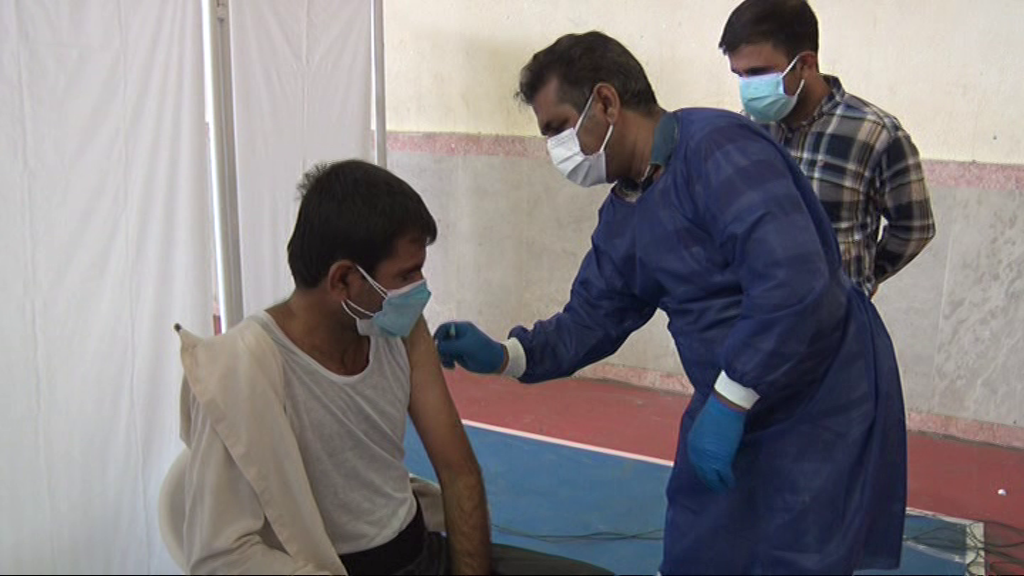 برنامه فعالیت مرکز واکسیناسیون در گرگان