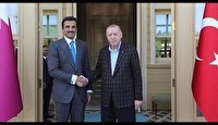 دیدار اردوغان و امیر قطر در استانبول