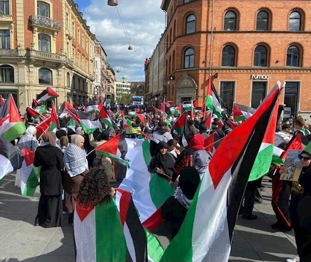 راهپیمایی گسترده در لندن در حمایت از مردم فلسطین